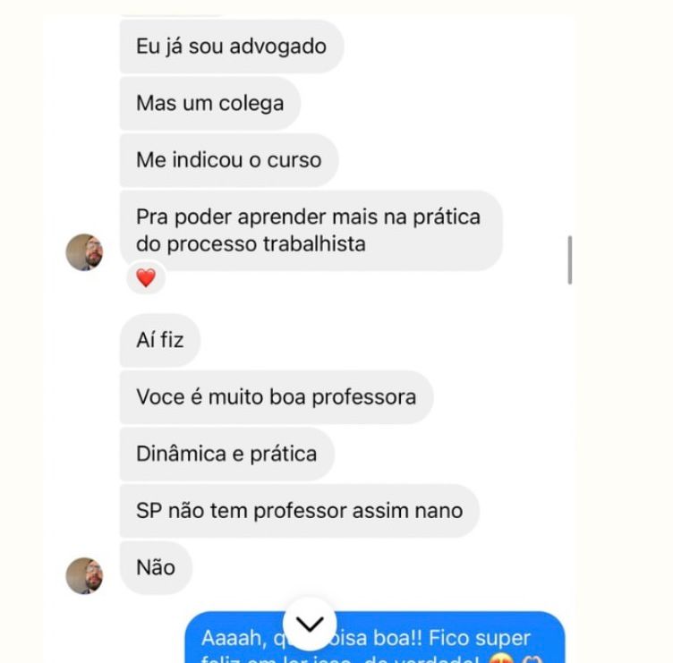 Feedback de advogado iniciante